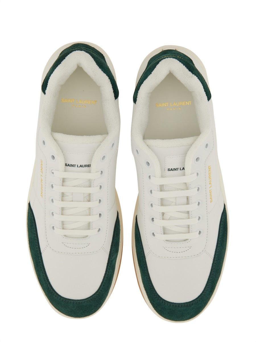 Saint Laurent Men Smooth Leather "Sl/61" Sneaker SAINT LAURENT