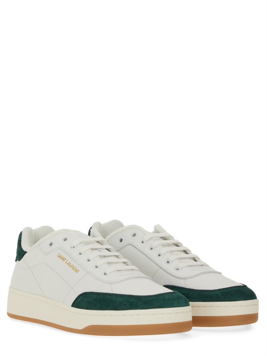 Saint Laurent Men Smooth Leather "Sl/61" Sneaker SAINT LAURENT