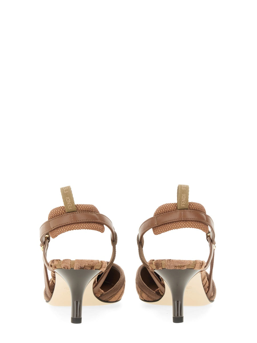 Fendi Women Slingback Shoe "Hummingbird Lite" FENDI