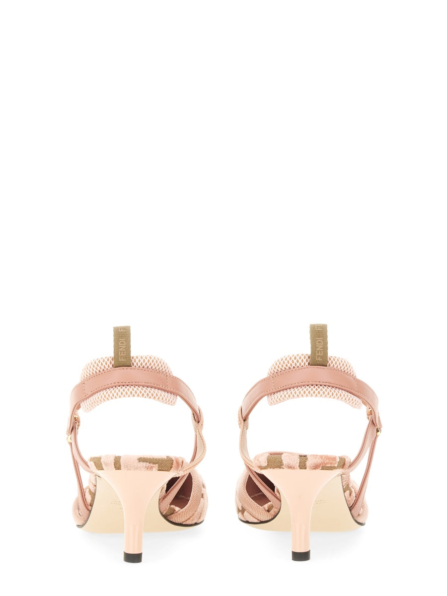 Fendi Women Slingback Shoe "Hummingbird Lite" FENDI