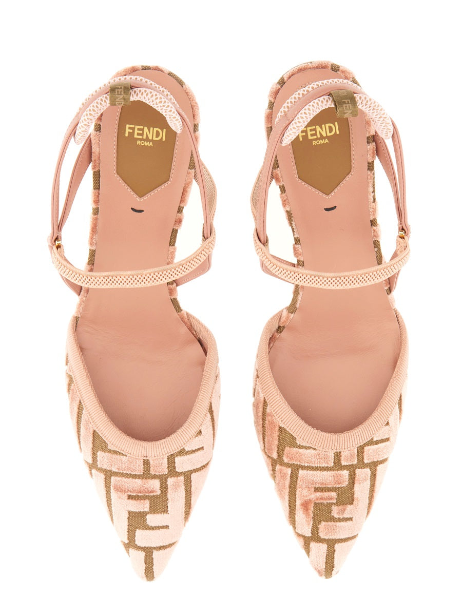 Fendi Women Slingback Shoe "Hummingbird Lite" FENDI