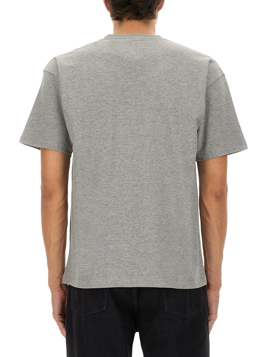 Saint Laurent Men "Cassandras" Tshirt With Logo SAINT LAURENT