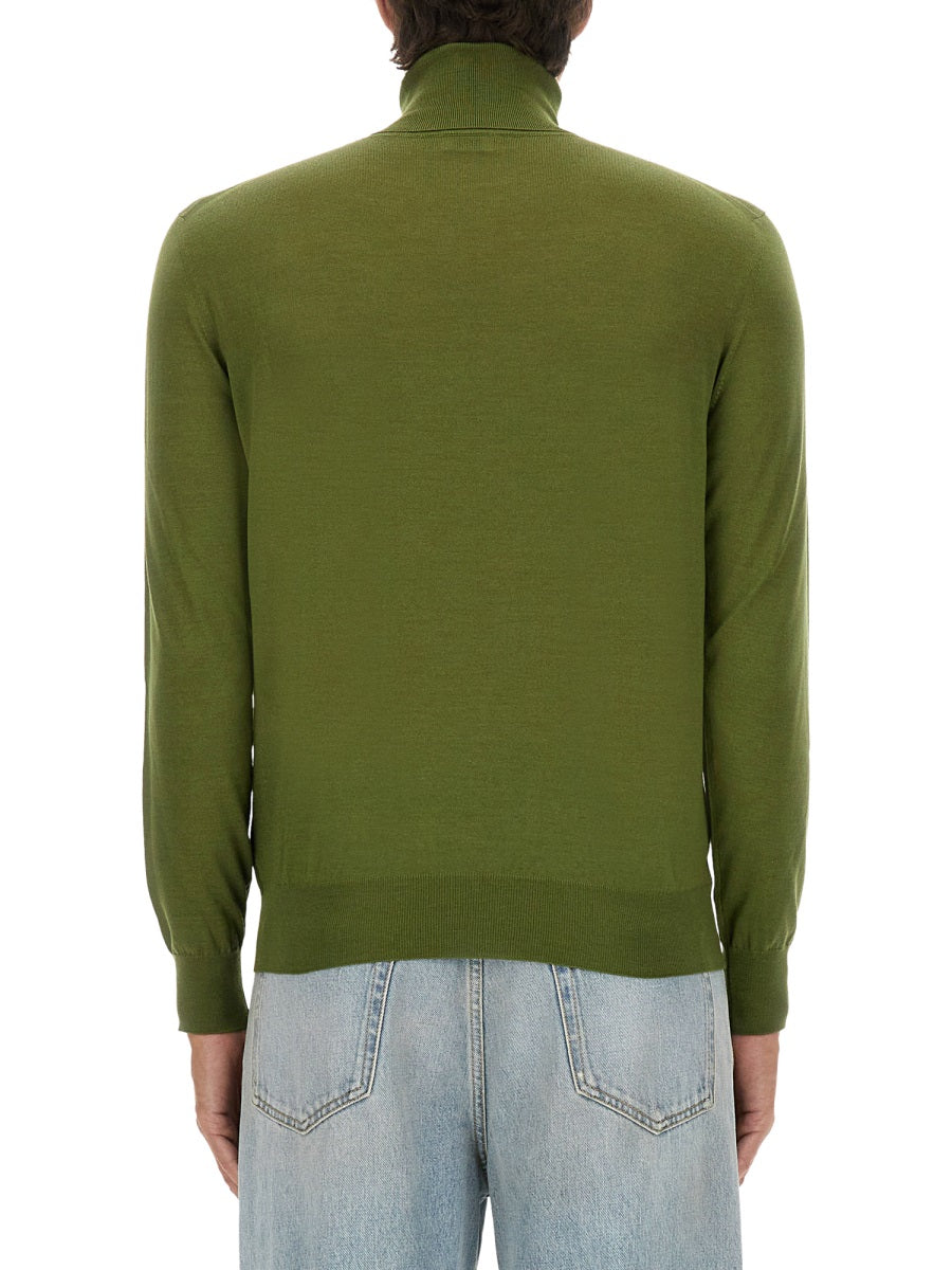 Saint Laurent Men Cashmere, Wool And Silk Turtleneck SAINT LAURENT