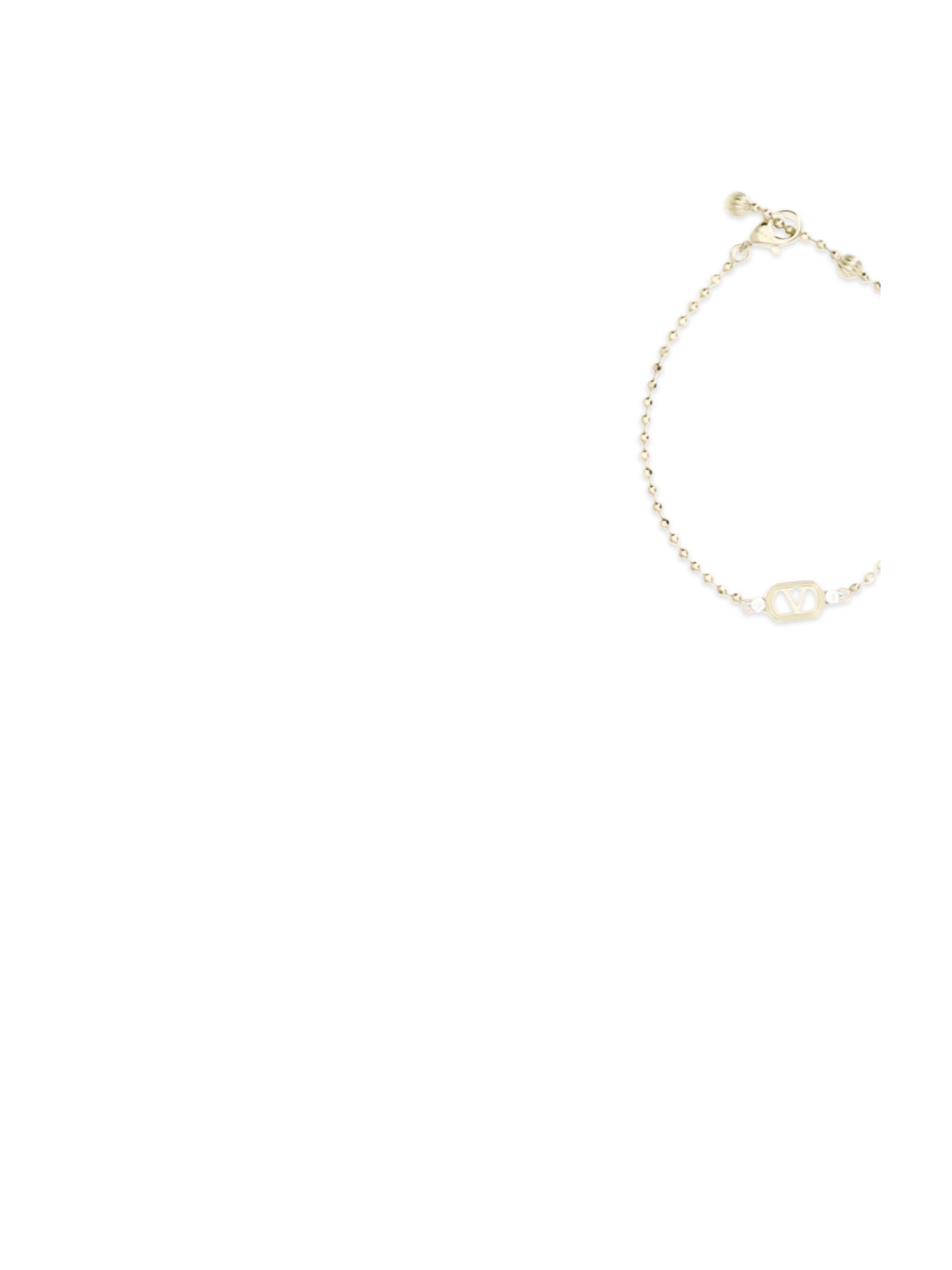 Valentino Garavani Women Ovalette Bracelet In Metal And Swarovski® Crystals VALENTINO GARAVANI
