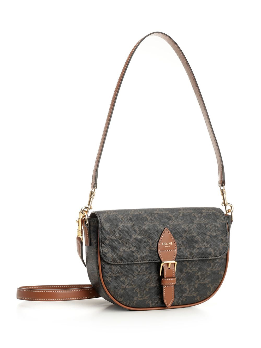 Celine Women "Folco" Shoulder Bag CELINE