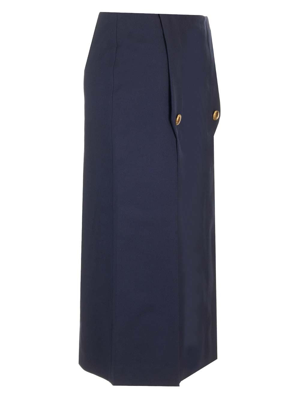 Chloe' Women Wool Midi Skirt
