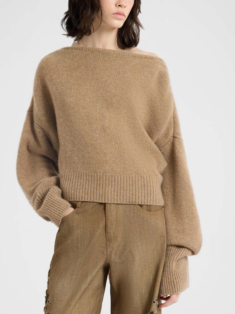 Ermanno Scervino Women Round Neck Sweater ERMANO SCERVINO