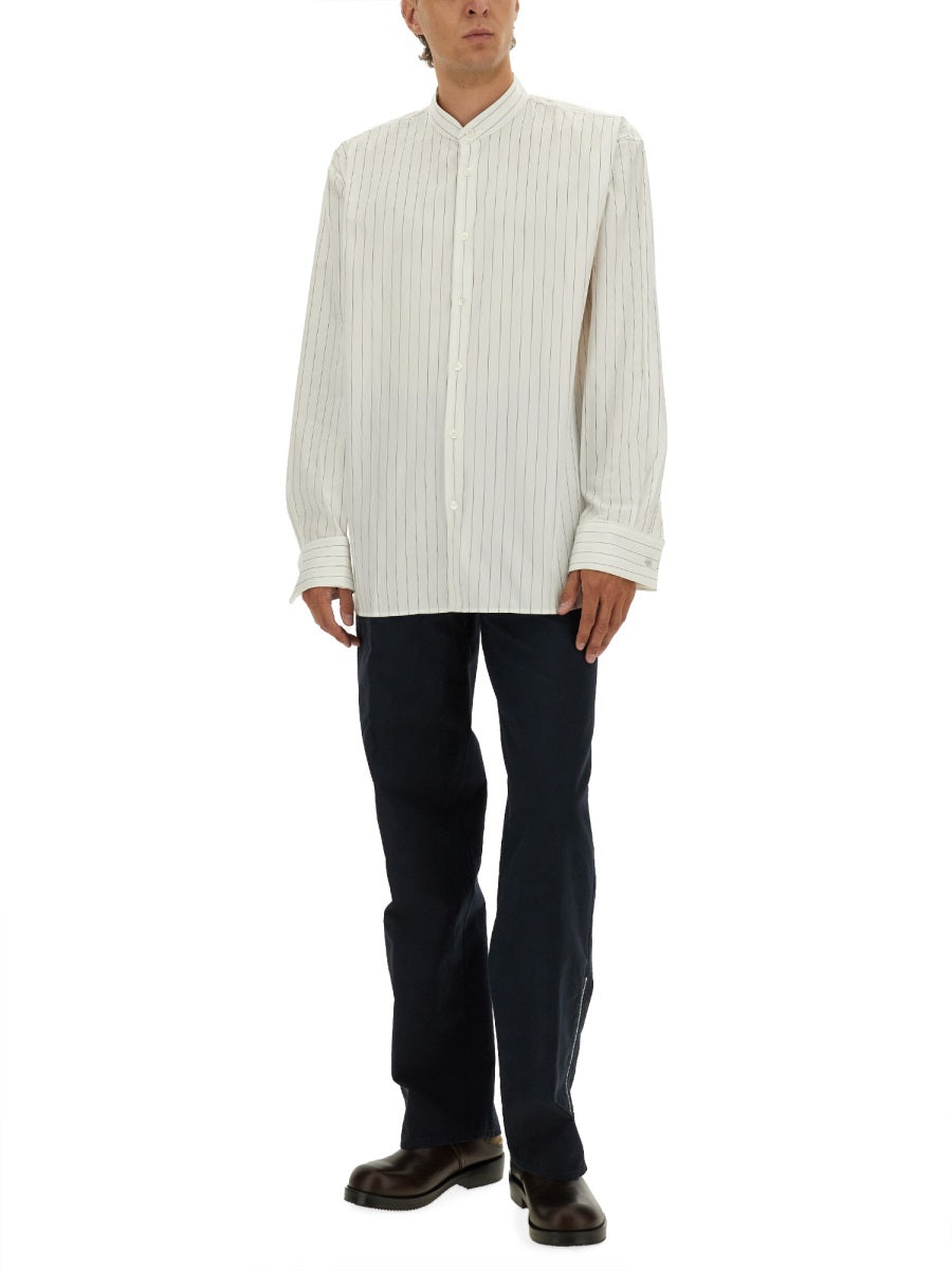 Dries Van Noten Men Striped Shirt