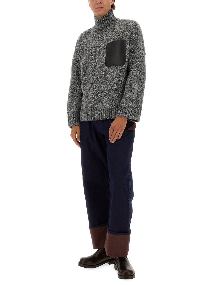 Jw Anderson Men Turtleneck Shirt J.W. ANDERSON