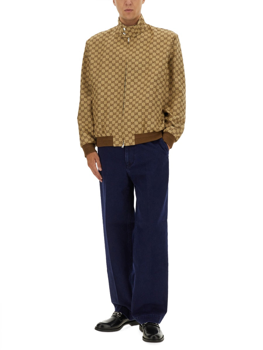 Gucci Men Délavé Denim Pants GUCCI