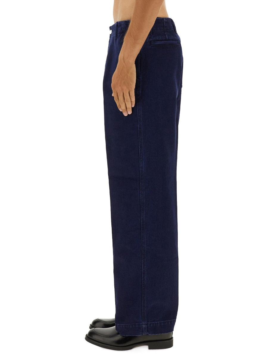 Gucci Men Délavé Denim Pants GUCCI