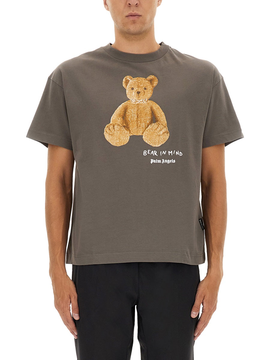 Palm Angels Men T-Shirt With Print PALM ANGELS