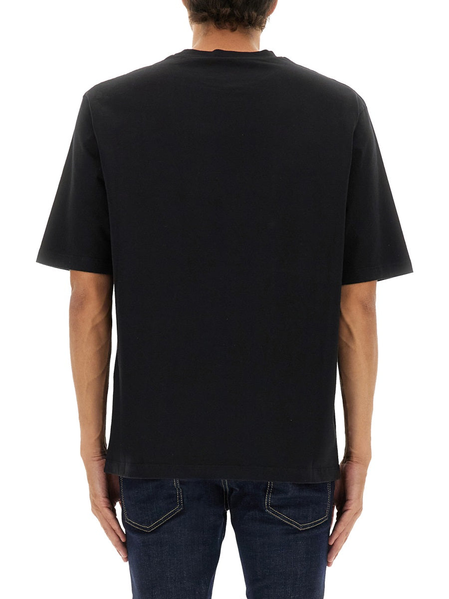 Dsquared Men T-Shirt With Logo DSQUARED2