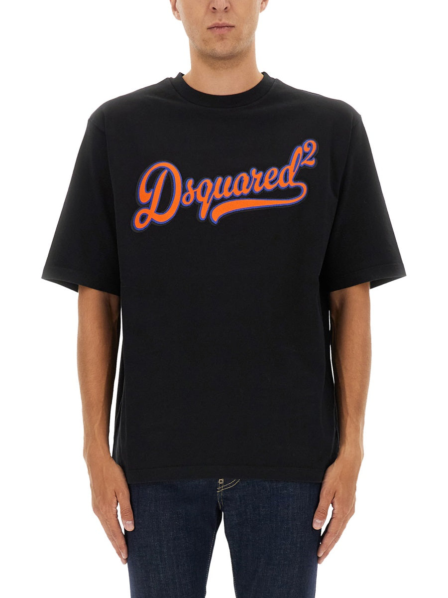 Dsquared Men T-Shirt With Logo DSQUARED2