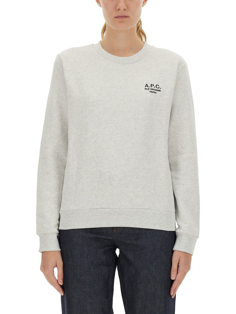 A.P.C. Women Rue Madame Sweatshirt With Logo A.P.C.