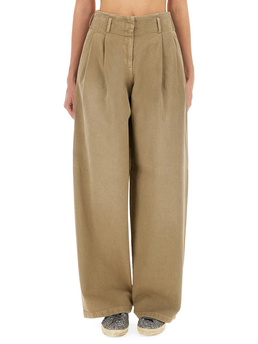 Golden Goose Women Cotton Pants GOLDEN GOOSE