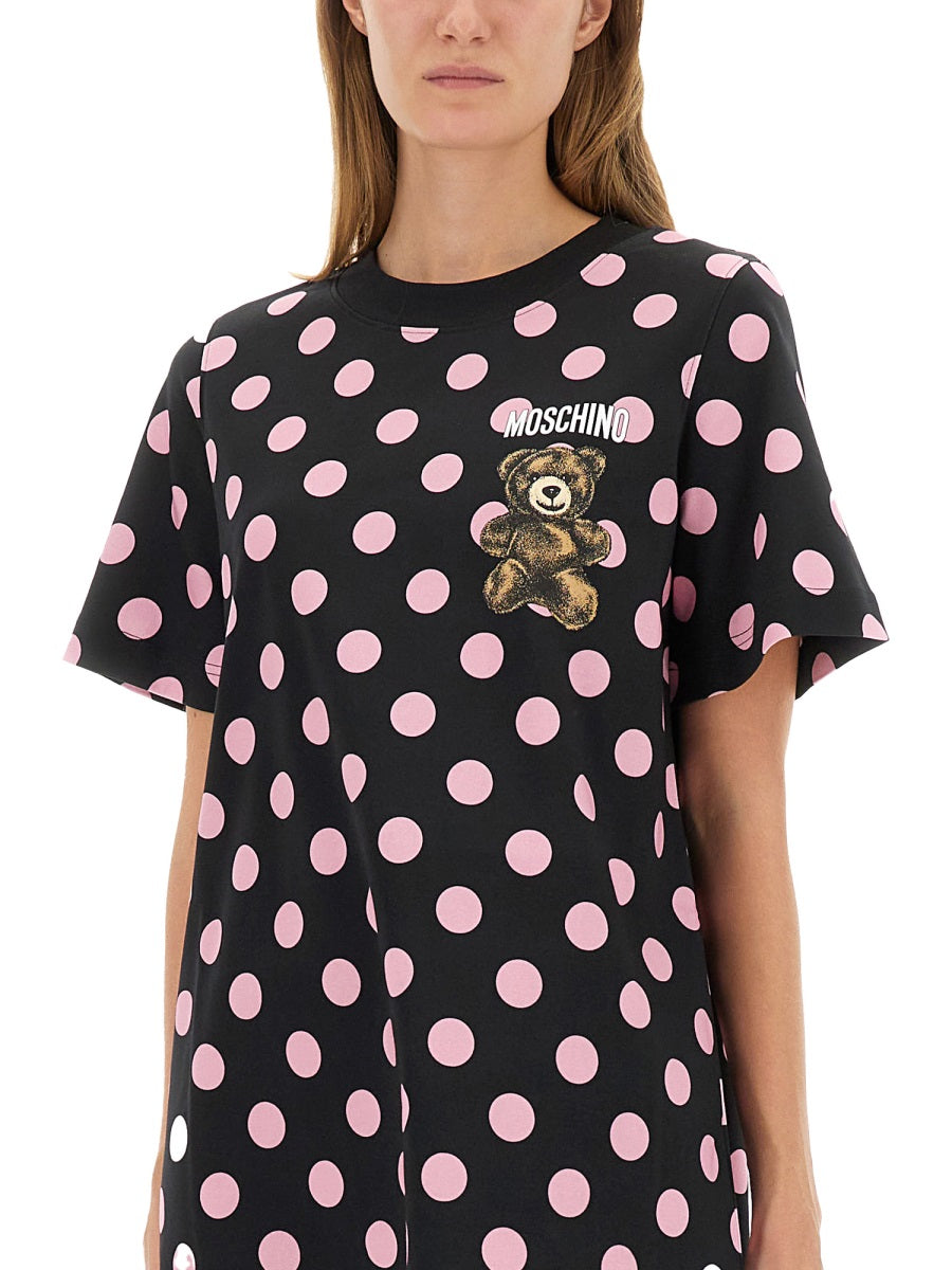 Moschino Women "Teddy Polka Dots" Dress MOSCHINO