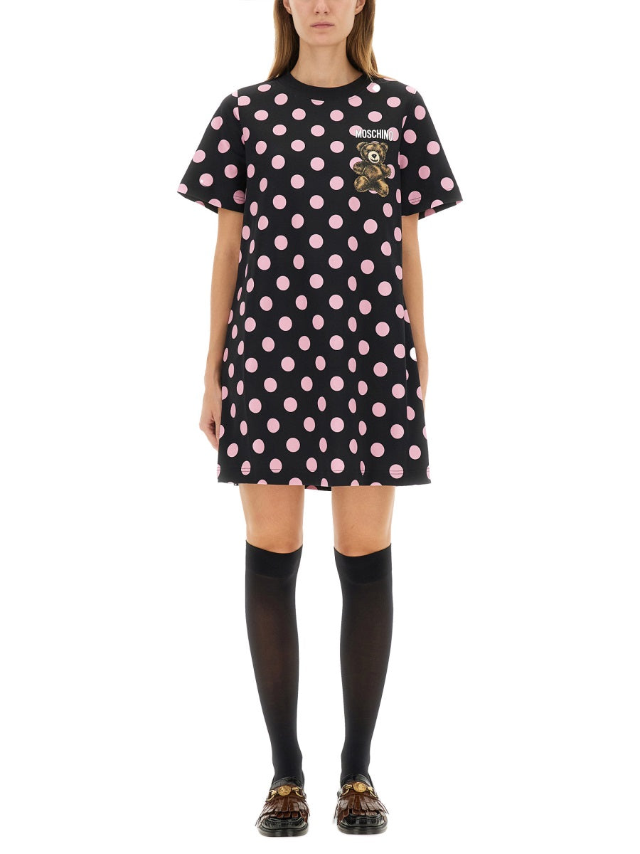 Moschino Women "Teddy Polka Dots" Dress MOSCHINO