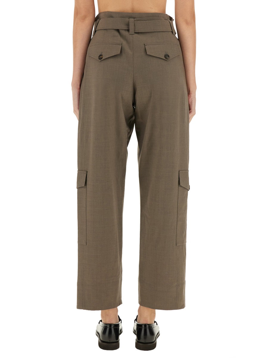 Brunello Cucinelli Women Belted Pants BRUNELLO CUCINELLI