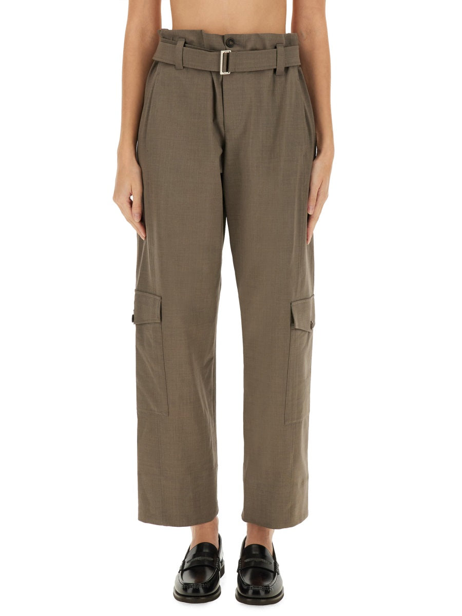 Brunello Cucinelli Women Belted Pants BRUNELLO CUCINELLI