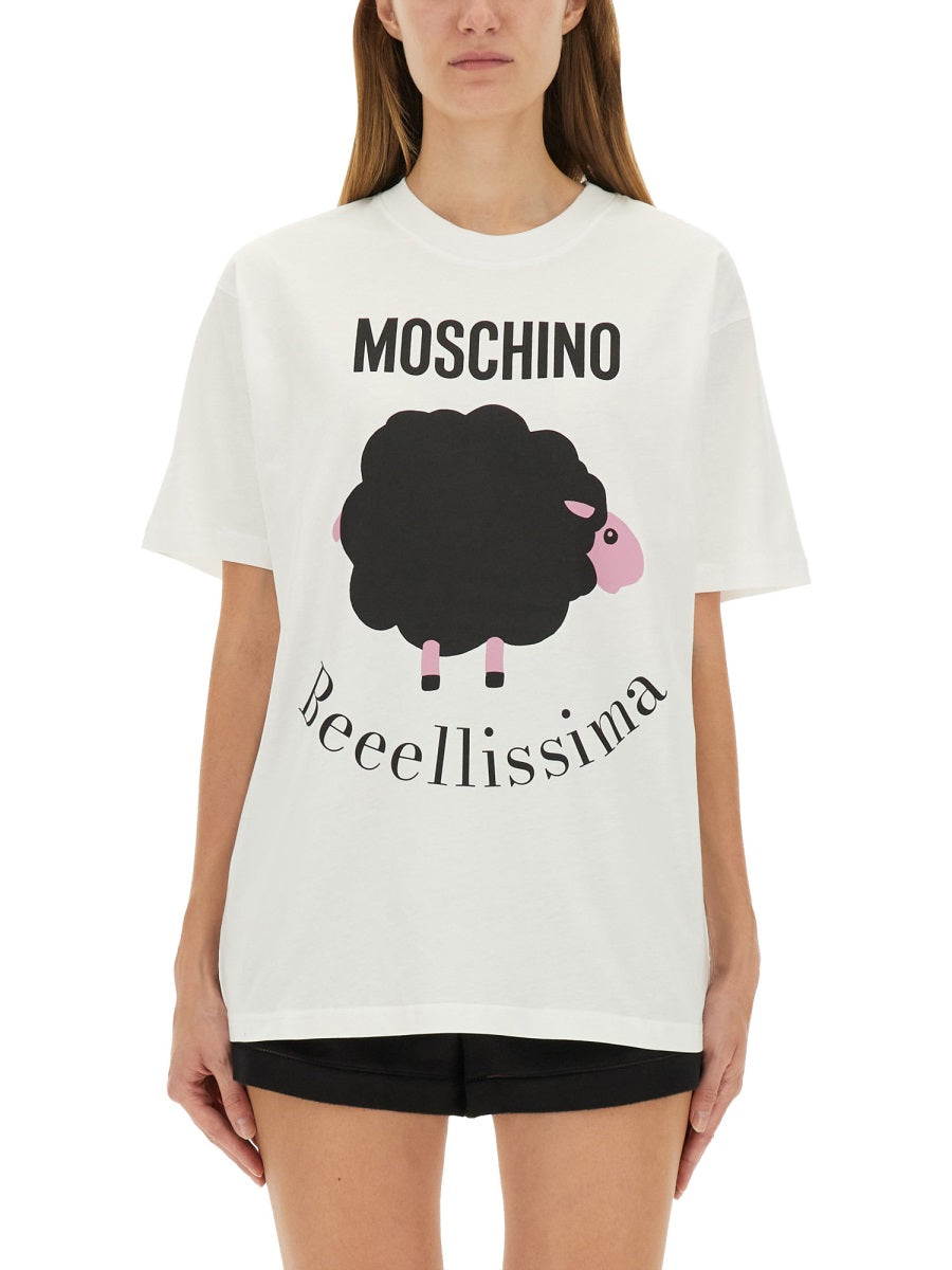 Moschino Women T-Shirt With Print MOSCHINO