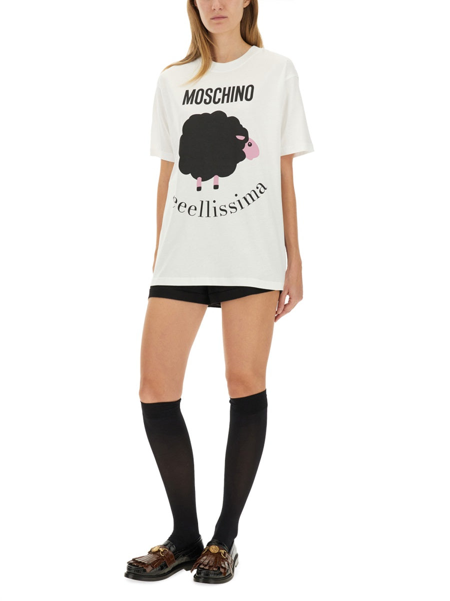 Moschino Women T-Shirt With Print MOSCHINO