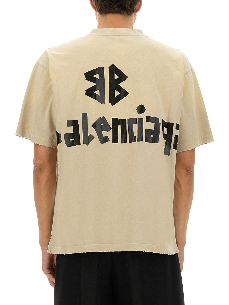 Balenciaga Unisex "Tape Type" T-Shirt BALENCIAGA