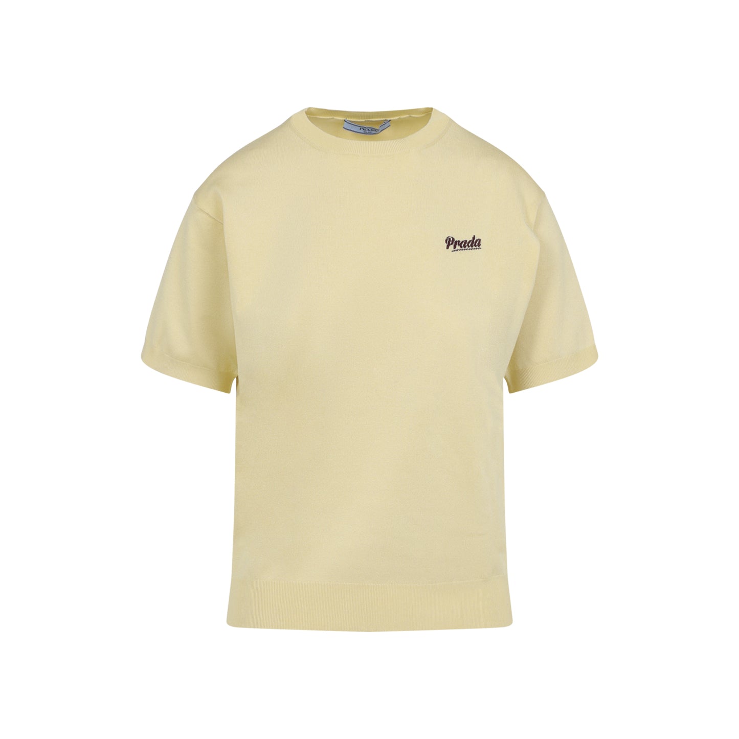 Prada Recycled Silk T-Shirt Women