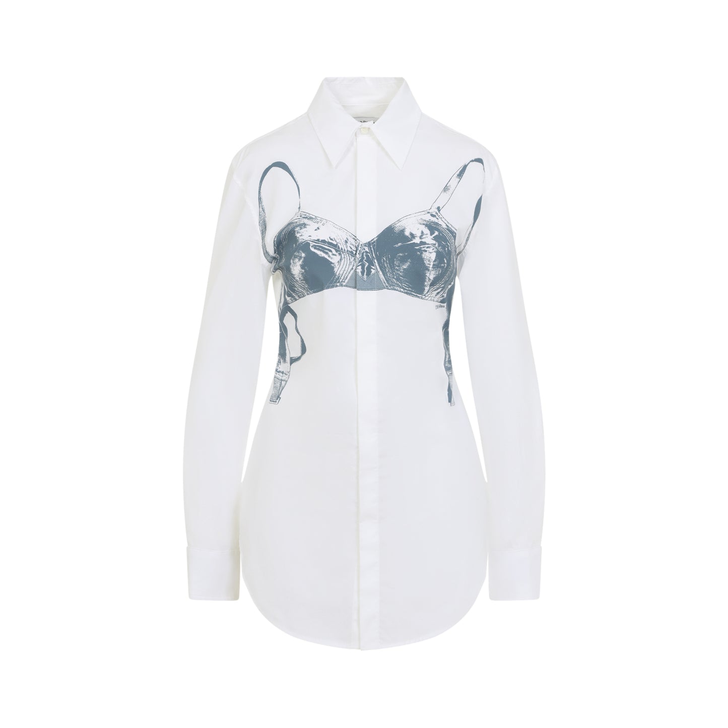 Jean Paul Gaultier Scanned Bra Shirt Women