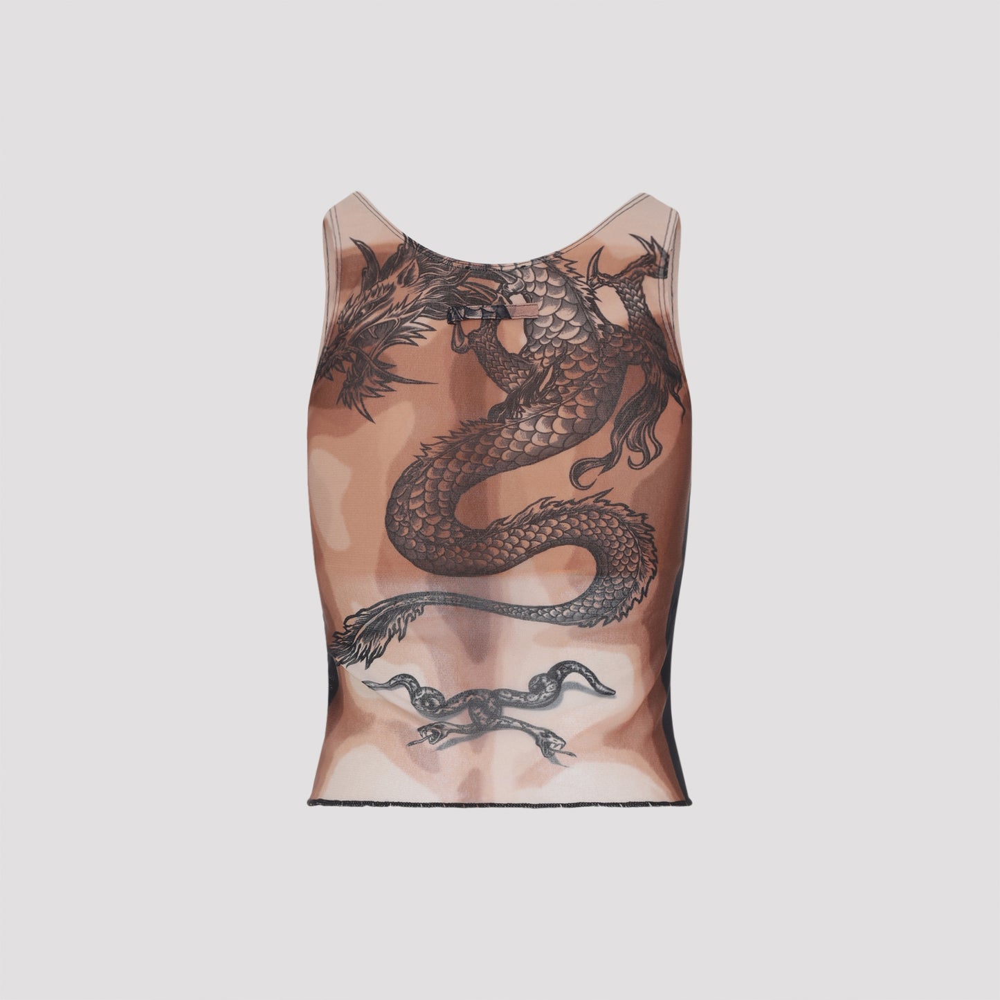 Jean Paul Gaultier Safe Sex Tattoo Top Women