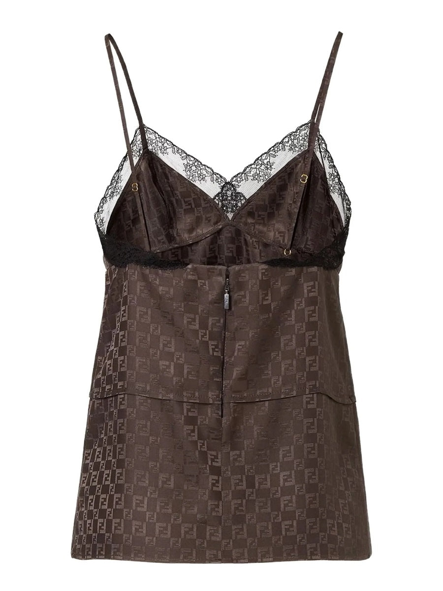 Fendi Women "Jacquard Ff" Top FENDI