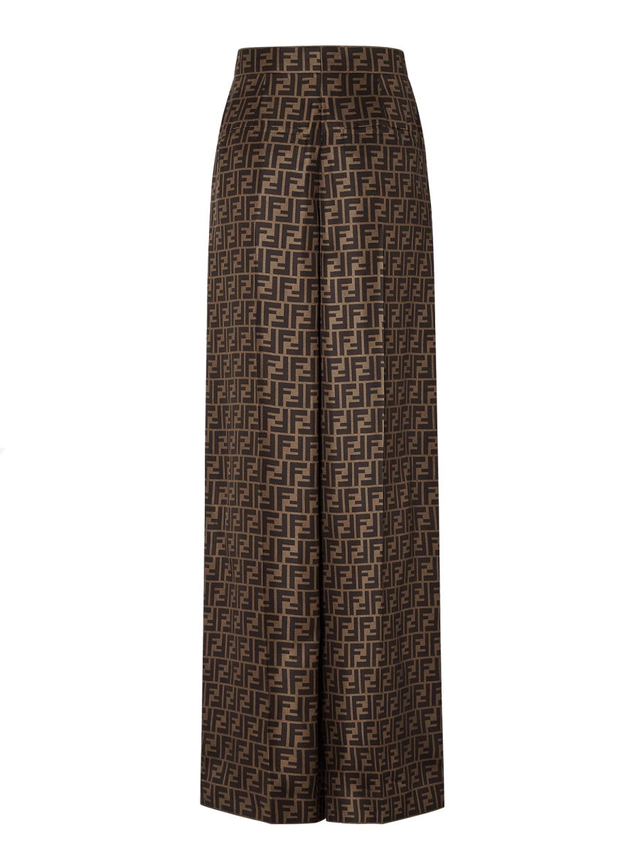 Fendi Women Ff Twill Pants FENDI