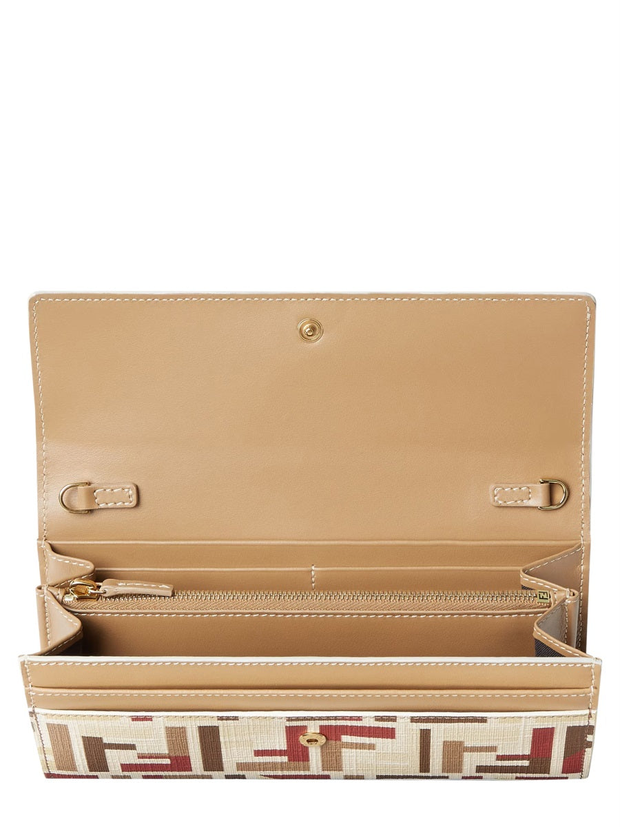 Fendi Women "Continental" Wallet With Chain FENDI