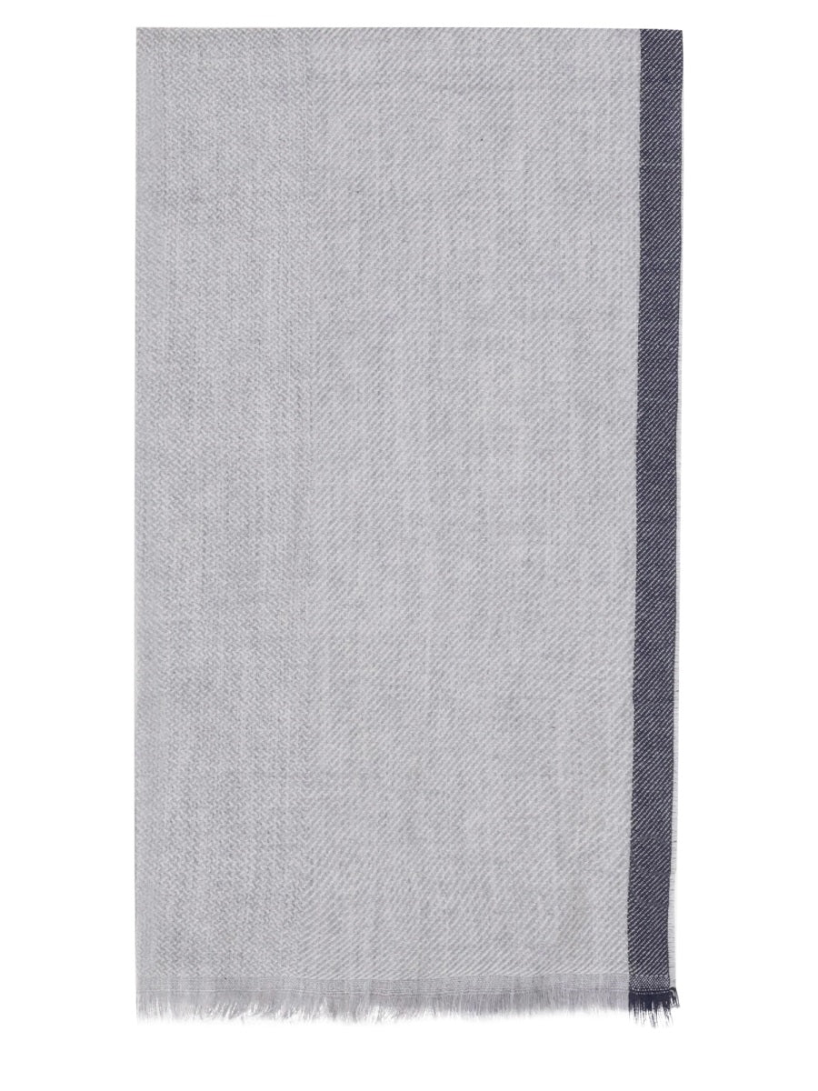 Brunello Cucinelli Men Sciarpa Di Lana E Cashmere BRUNELLO CUCINELLI