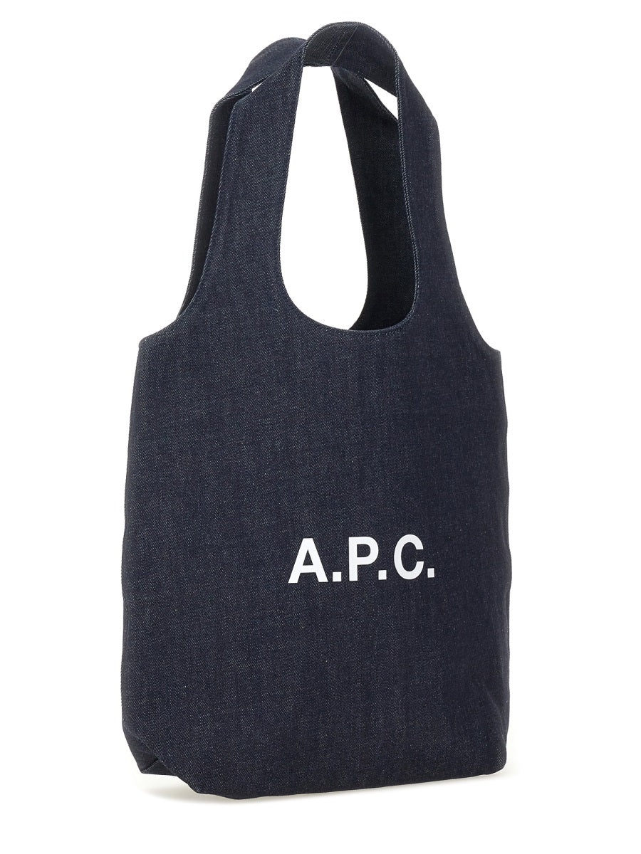 A.P.C. Men Tote Bag "Ninon" Small