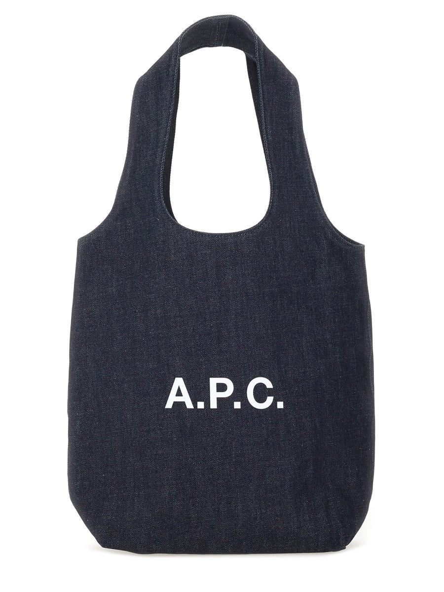 A.P.C. Men Tote Bag "Ninon" Small
