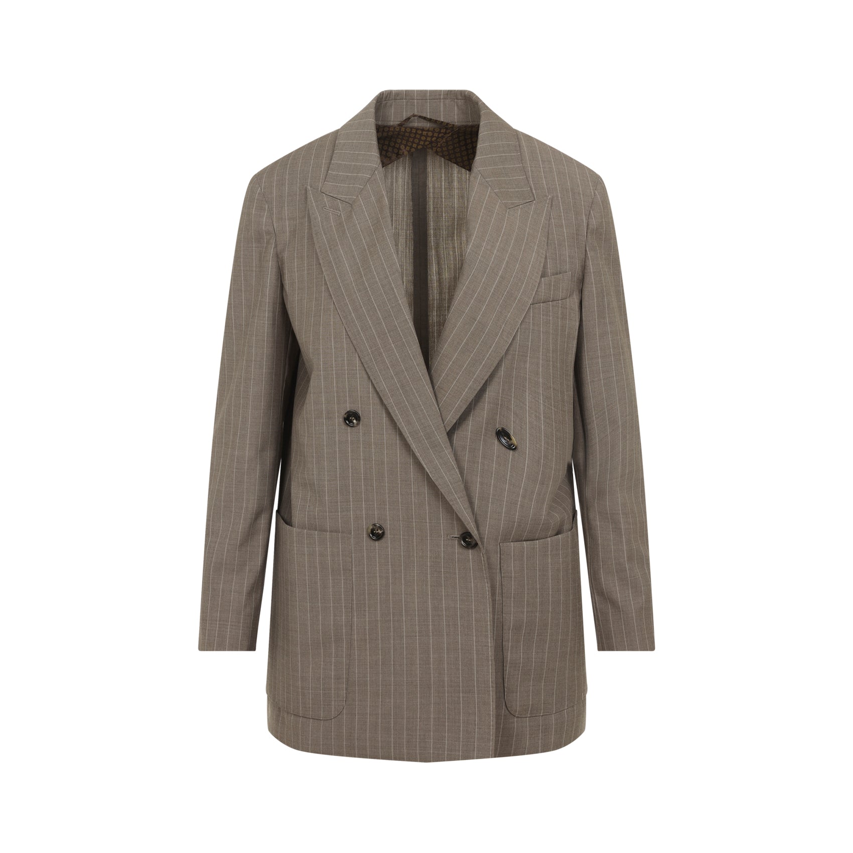 Max Mara Acciaio Pinstripe Jacket Women MAX MARA