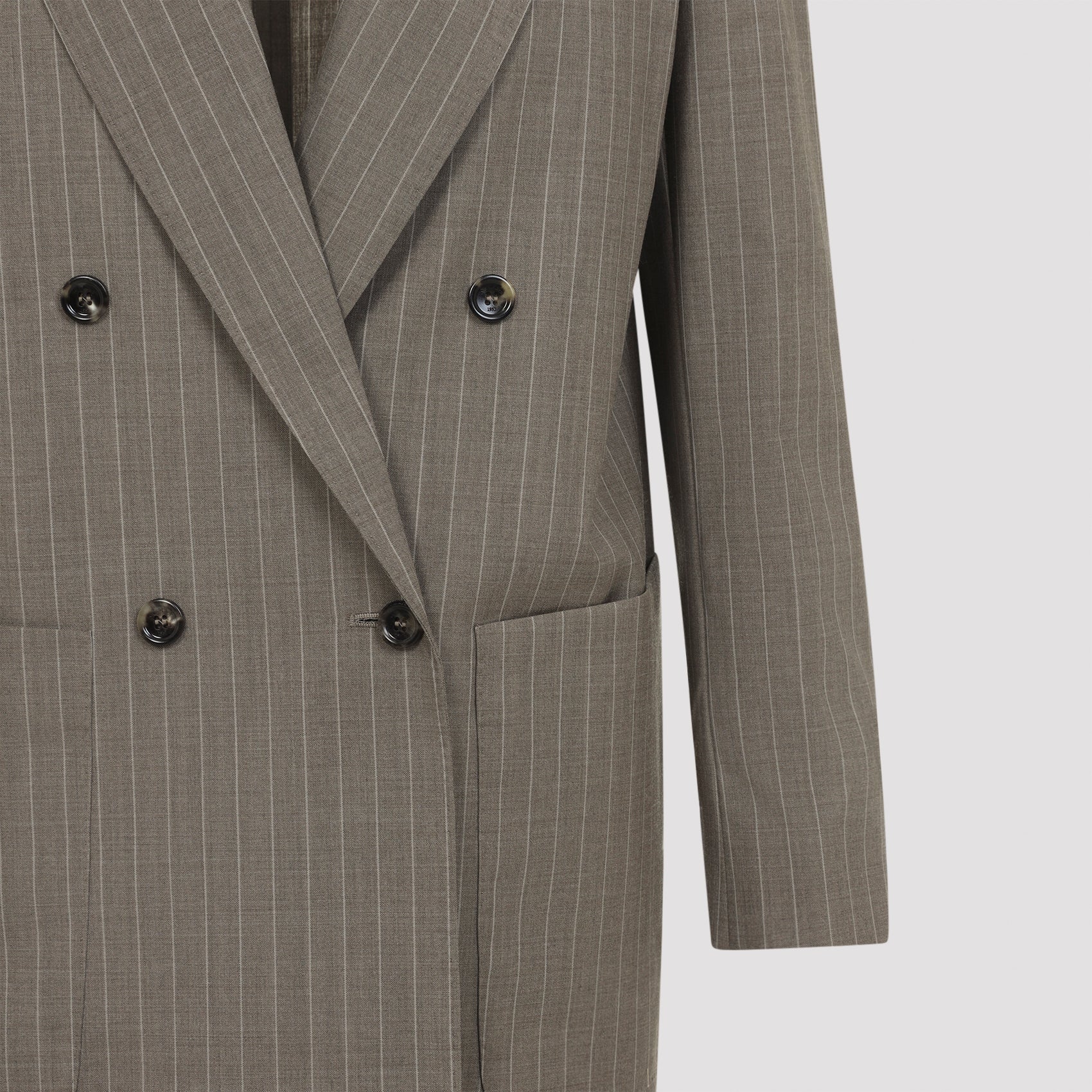Max Mara Acciaio Pinstripe Jacket Women MAX MARA