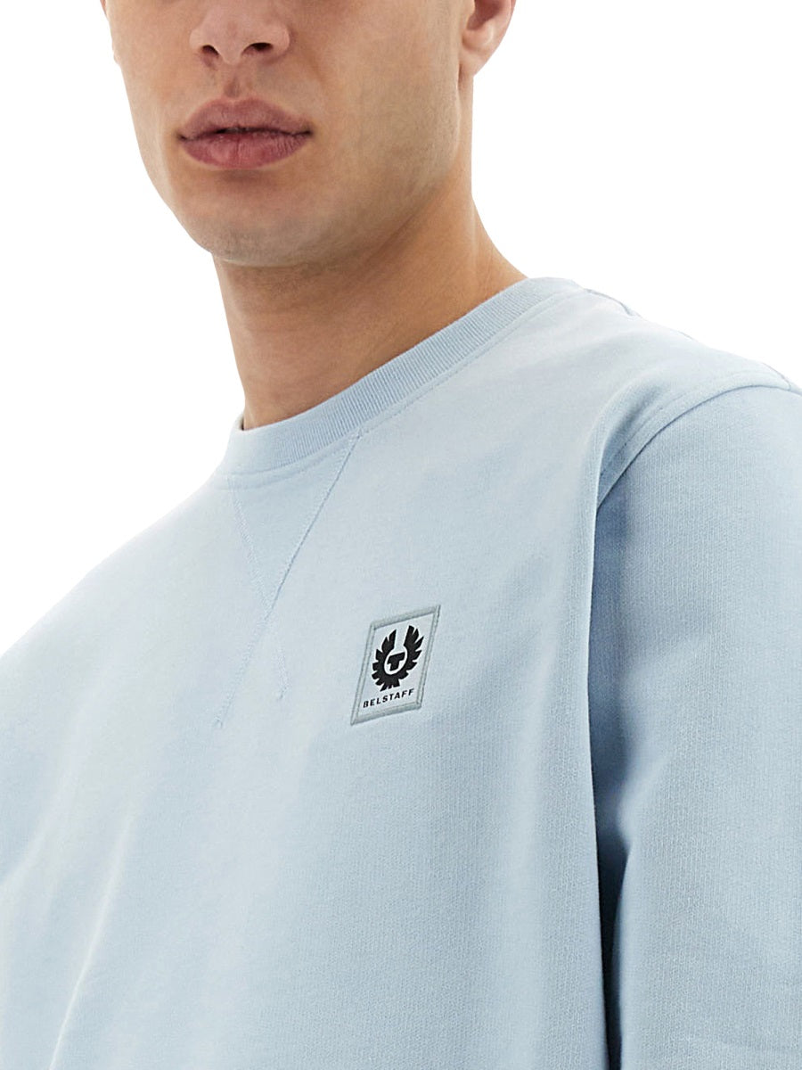 Belstaff Men Sweatshirt With Logo Patch BELSTAFF