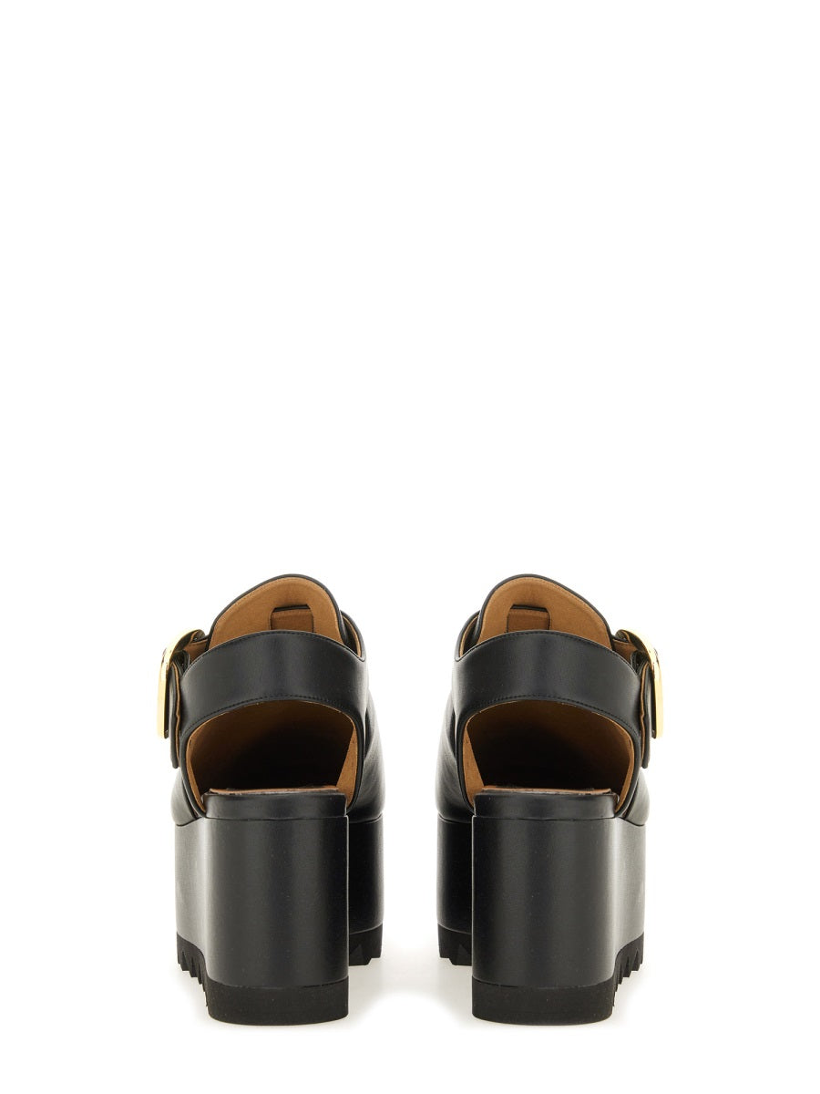 Stella Mccartney Women "Elyse" Sandal With Platform