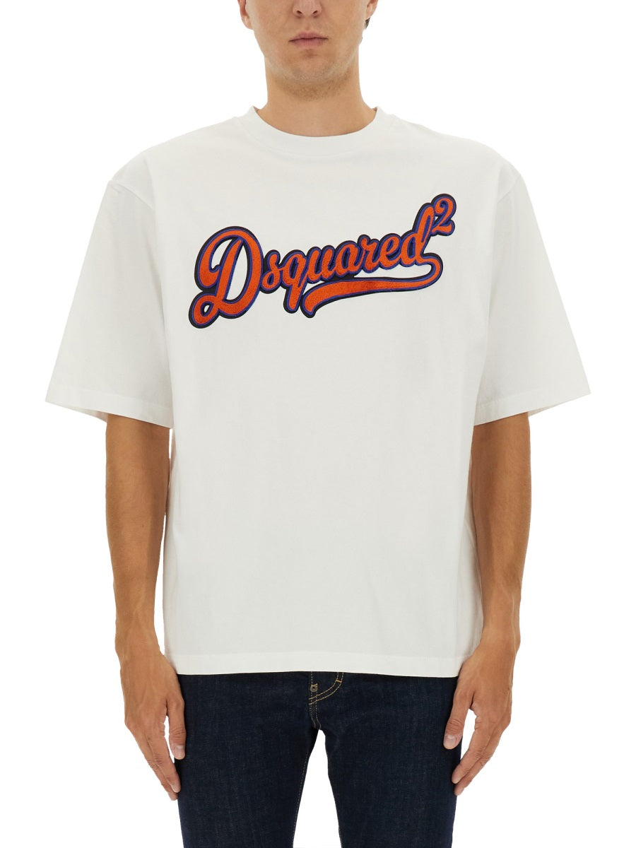 Dsquared Men T-Shirt With Logo DSQUARED2