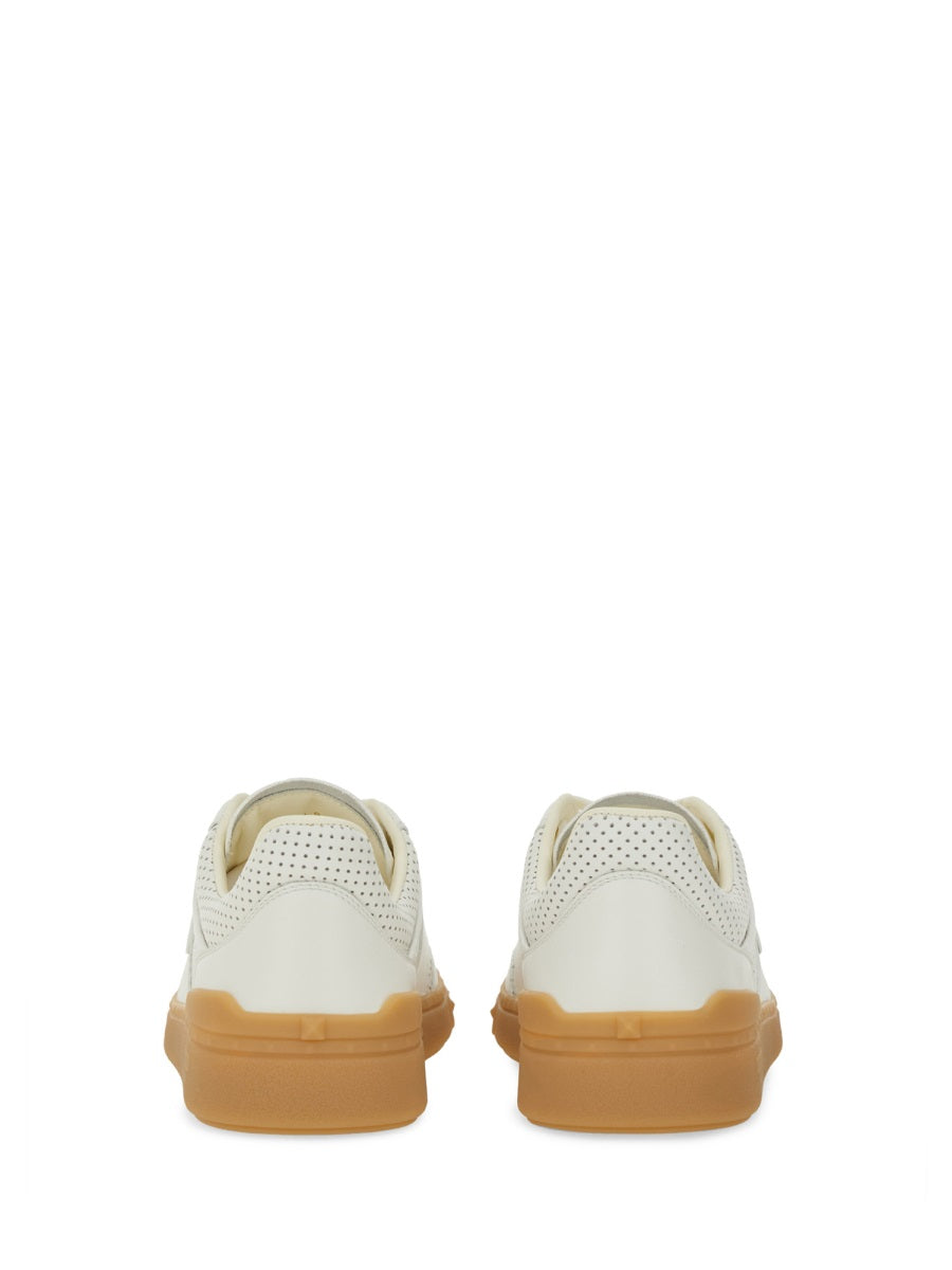 Valentino Garavani Women Perforated Nappa Leather Sneaker VALENTINO GARAVANI