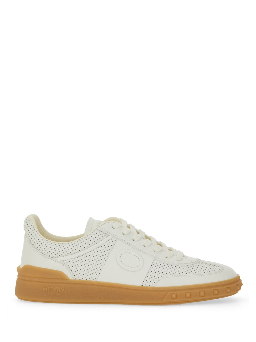 Valentino Garavani Women Perforated Nappa Leather Sneaker VALENTINO GARAVANI