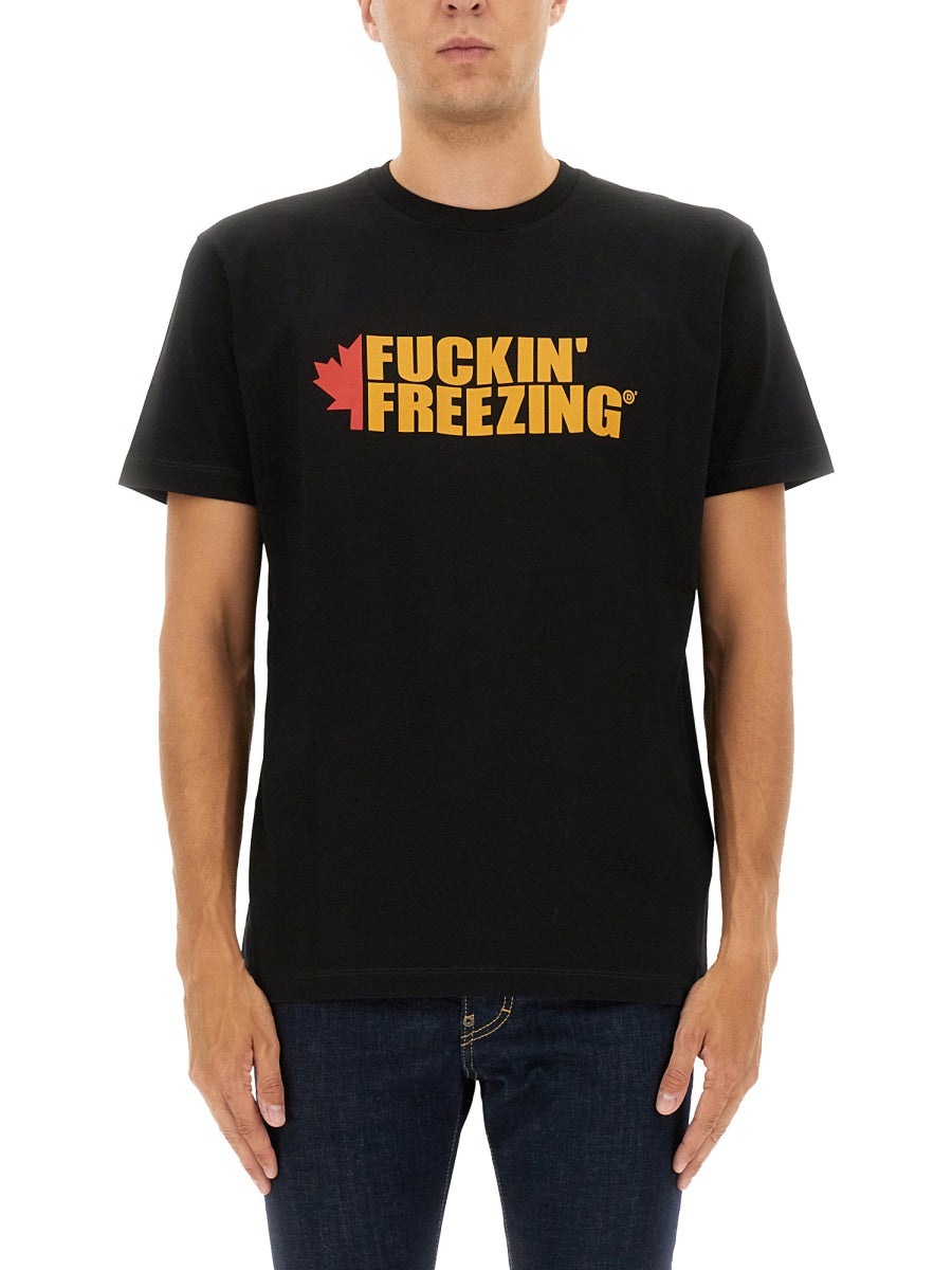 Dsquared Men T-Shirt With Print DSQUARED2