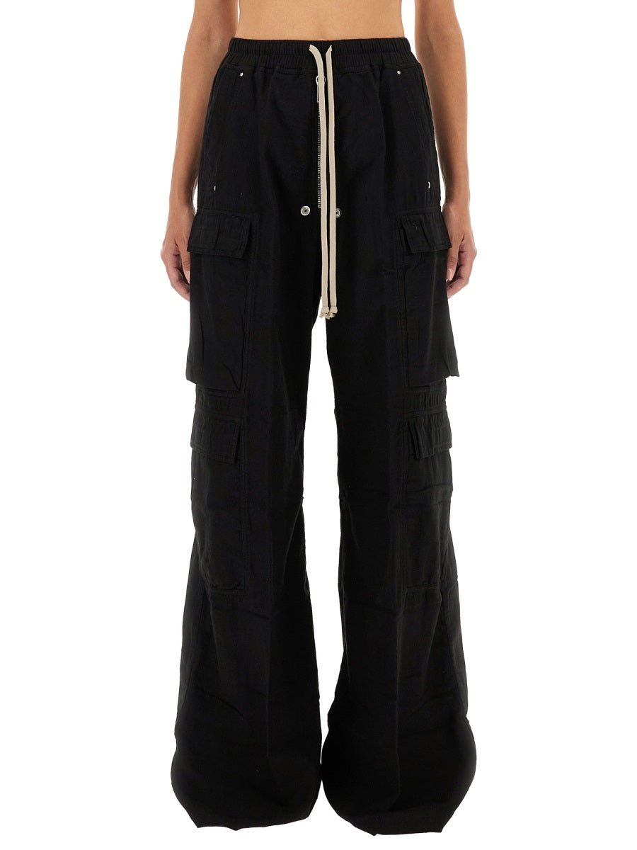 Rick Owens Drkshdw Women "Double Cargo Jumbo Belas" Pants RICK OWENS