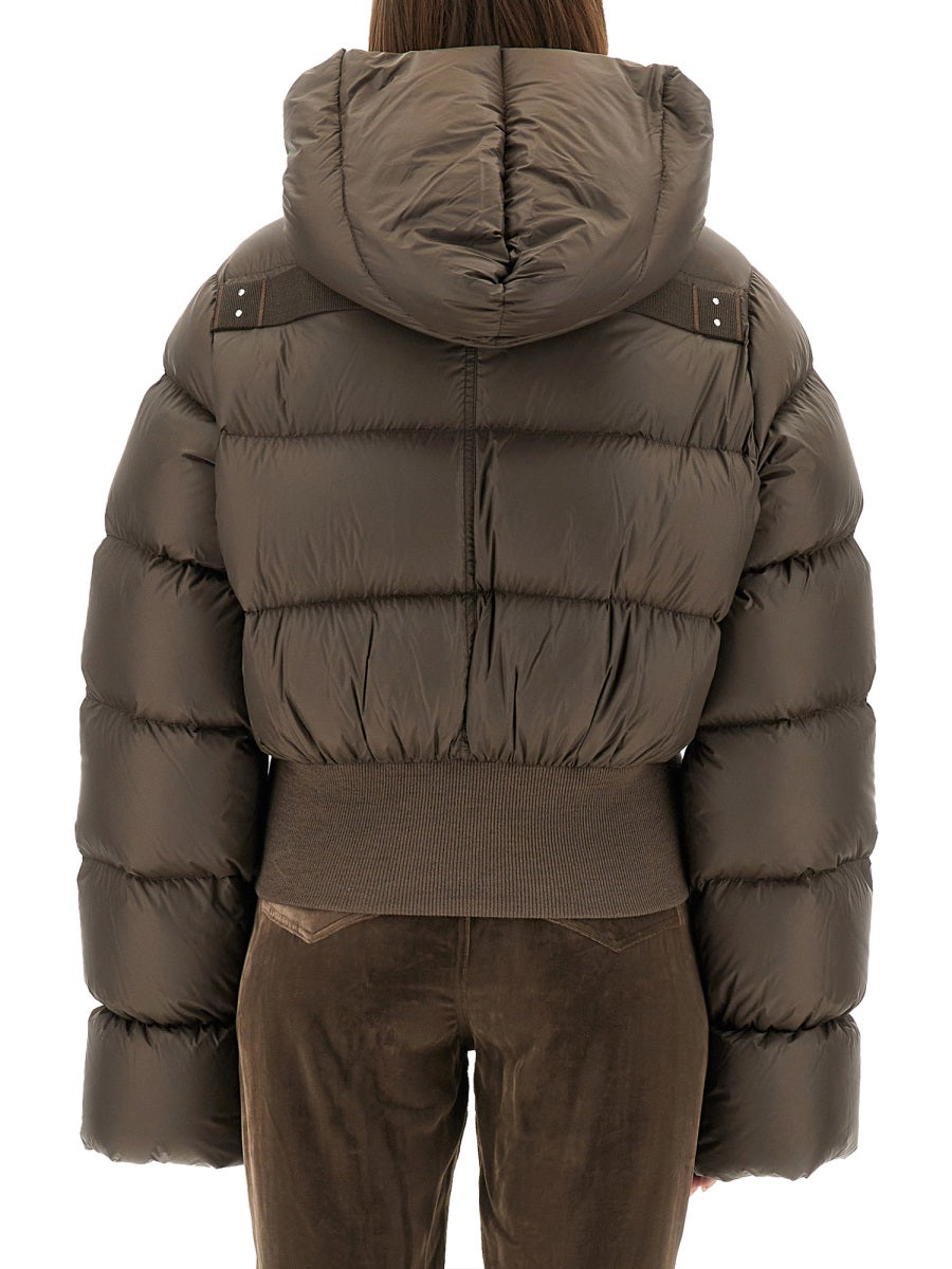 Rick Owens Women Down Jacket With Hood RICK OWENS