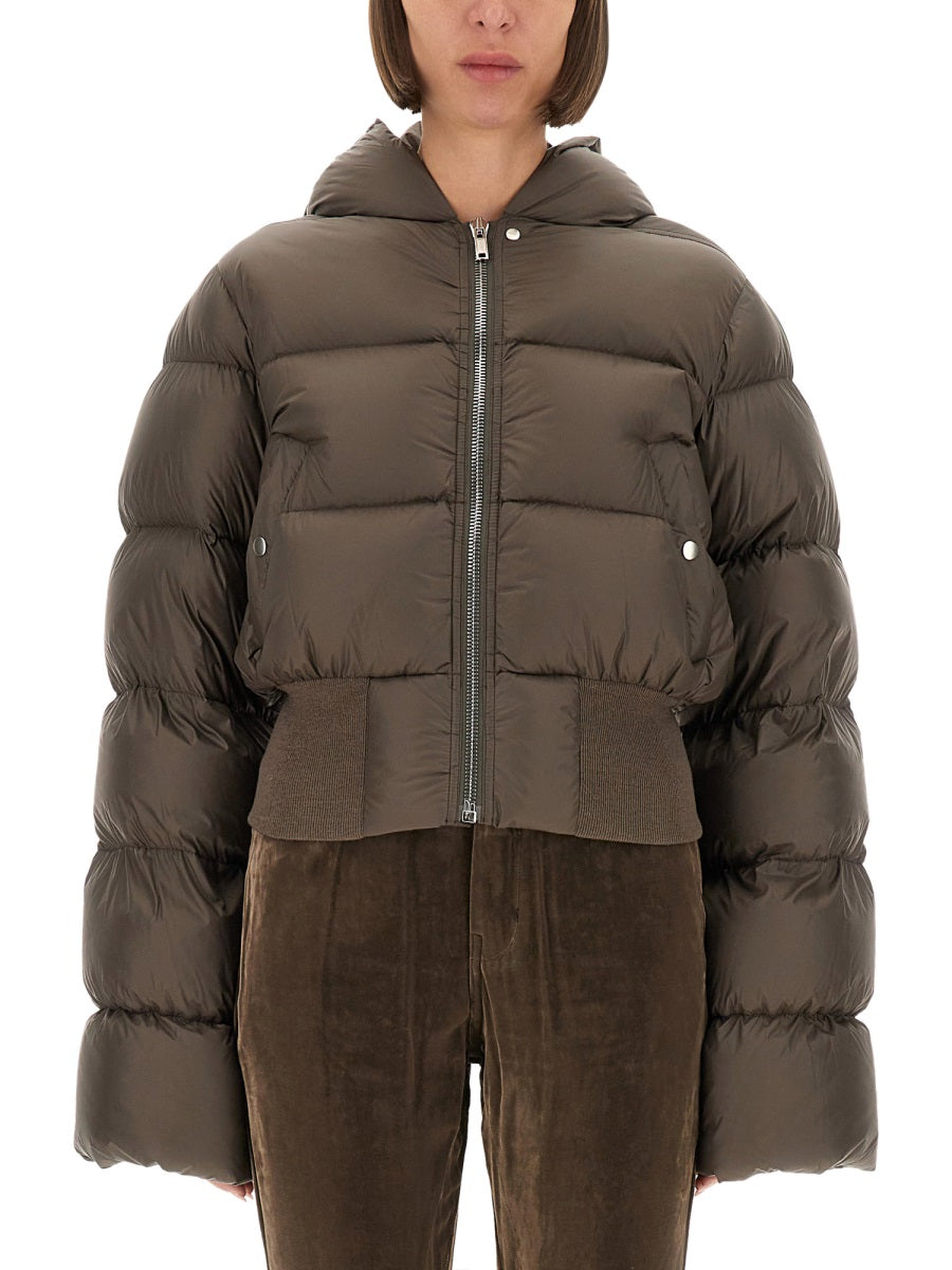 Rick Owens Women Down Jacket With Hood RICK OWENS