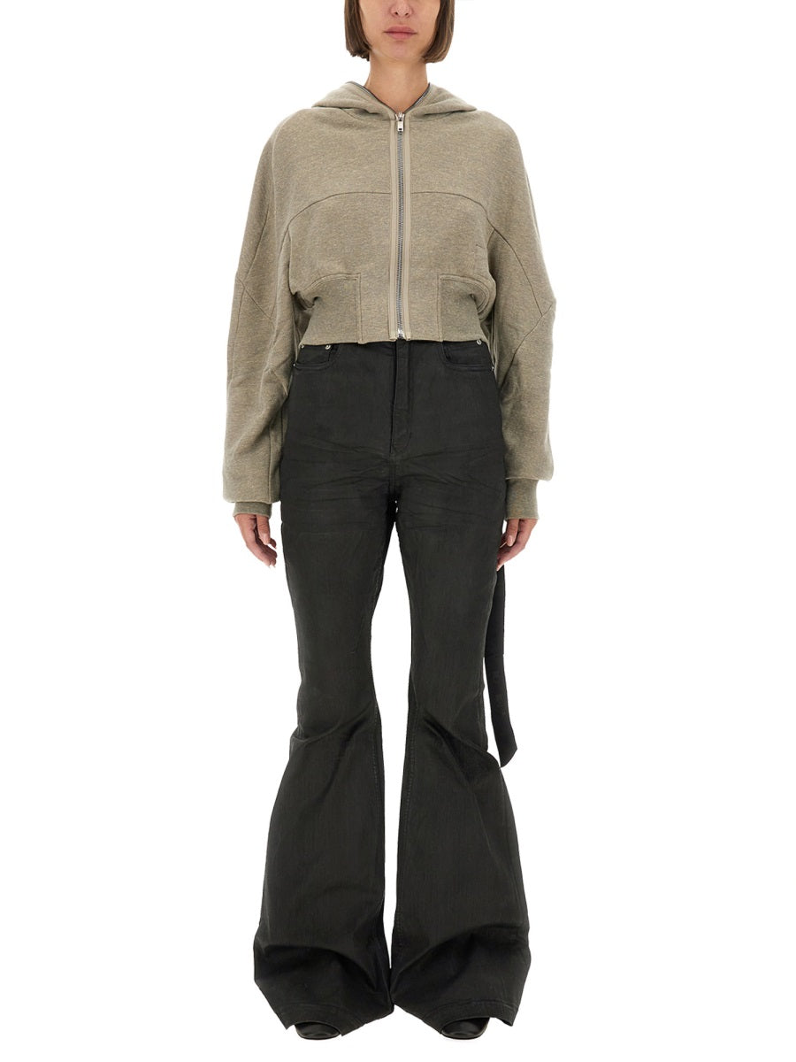 Rick Owens Drkshdw Women "Gimp Collage" Sweatshirt RICK OWENS
