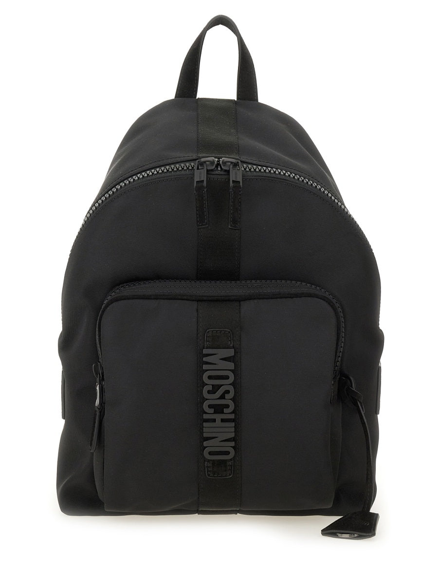 Moschino Men Backpack With Logo MOSCHINO