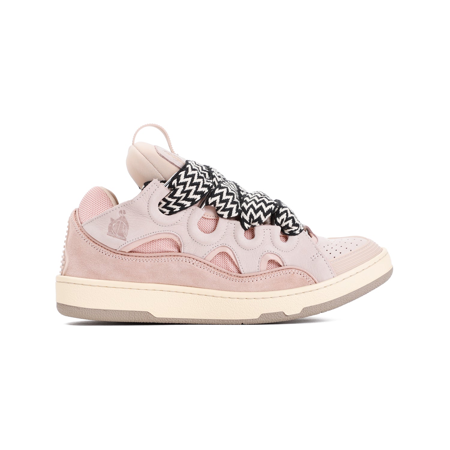 Lanvin Leather Curb Sneakers Unisex LANVIN